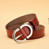 All-Match Belt pure Cowhide Korean Style Simple Pin Buckle Belt